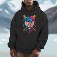 HUGvyn 7th Birthday Baseball Ice Cream Drip Number 7 Kid Boy Unisex Hoodie HUGvyn 7th Birthday Baseball Ice Cream Drip Number 7 Kid Boy Unisex Hoodie