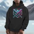 Ice Cream Baseball Drip Home Plate Bats Cool For Boys Youth Unisex Hoodie