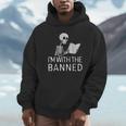 I'm With The Banned Tshirt Read Banned Books Lover BookWorm Unisex Hoodie