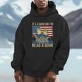 It's A Good Day To Read A Book Frog Vintage USA FLag Unisex Hoodie It's A Good Day To Read A Book Frog Vintage USA FLag Unisex Hoodie
