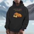 Just One More Chapter Capybara With Book Unisex Hoodie