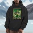 Leprechaun Playing Baseball Japanese Art St Patricks Day Unisex Hoodie Leprechaun Playing Baseball Japanese Art St Patricks Day Unisex Hoodie