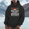 Most Likely To Play Baseball With Santa Christmas Baseball Unisex Hoodie Most Likely To Play Baseball With Santa Christmas Baseball Unisex Hoodie