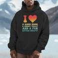 I Love A Good Book Sweet Treat Crochet Baking Unisex Hoodie I Love A Good Book Sweet Treat Crochet Baking Unisex Hoodie