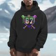 Mardi Gras Baseball Carnival Party Ice Cream Drip Boys Unisex Hoodie Mardi Gras Baseball Carnival Party Ice Cream Drip Boys Unisex Hoodie