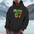 Mason 67 Christmas Ice Cream Drip Meme Six Seven Baseball Unisex Hoodie Mason 67 Christmas Ice Cream Drip Meme Six Seven Baseball Unisex Hoodie