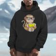 Monkey Nerd Book Glasses Unisex Hoodie Monkey Nerd Book Glasses Unisex Hoodie