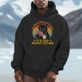 All I Need Is Coffee And My Books It Is Too Peopley Outside Unisex Hoodie