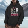 Nothing Beats Reading Rock Paper Scissors Book Lover Library Unisex Hoodie Nothing Beats Reading Rock Paper Scissors Book Lover Library Unisex Hoodie
