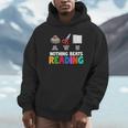 Nothing Beats Reading Rock Paper Scissors For Book Lover Unisex Hoodie