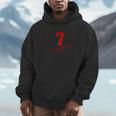 Number 7 Years Baseball 7TH Birthday Unisex Hoodie Number 7 Years Baseball 7TH Birthday Unisex Hoodie