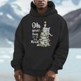 Oh What Fun It Is To Read Librarian Christmas Book Lover Unisex Hoodie