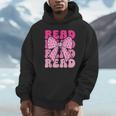 Pink Leopard Read Coquette Bow Girls Retro Groovy Reading Unisex Hoodie Pink Leopard Read Coquette Bow Girls Retro Groovy Reading Unisex Hoodie