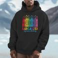 Radicalized By Basic Decency Rainbow Books LGBTQ Equality Unisex Hoodie Radicalized By Basic Decency Rainbow Books LGBTQ Equality Unisex Hoodie