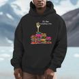 Reading Books Librarian Reader Nerd It's Fine Teacher School Unisex Hoodie