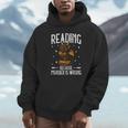 Reading Makes Me Feel Less Murdery Book Dragon Unisex Hoodie Reading Makes Me Feel Less Murdery Book Dragon Unisex Hoodie