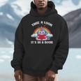 Reading Unicorn Take A Look It's In A Book Retro Rainbow Unisex Hoodie Reading Unicorn Take A Look It's In A Book Retro Rainbow Unisex Hoodie