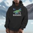 Readsaurus Reader Book Tyrannosaurus T-Rex Dinosaur Jurassic Unisex Hoodie
