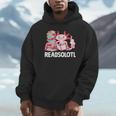 Readsolotl Axolotl Reading Fish Books Lizard Unisex Hoodie