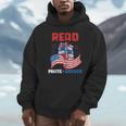Red And Booked 4th Of July Patriotic Book Lover Art Unisex Hoodie Red And Booked 4th Of July Patriotic Book Lover Art Unisex Hoodie