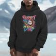 Respect The Drip Baseball Drip Glove Youth Boys Girls Player Unisex Hoodie
