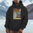Retro Basketball Player Comic Book Style Dunker Graphic Unisex Hoodie