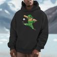 Retro Leprechaun Baseball St Patricks Day Sport Men Boy Kids Unisex Hoodie