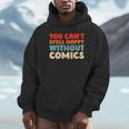 Retro Graphic Novels Superheroes Art Vintage Comic Books Unisex Hoodie