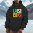 Retro Style Baseball Lover Playing Men Women Kids Baseball Unisex Hoodie