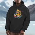 Rubber Duck Reading Book Rubber Duckie Rubber Duckling Unisex Hoodie