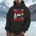 Say No To Drugs Say Yes To Books Red Ribbon Week Awareness Unisex Hoodie Say No To Drugs Say Yes To Books Red Ribbon Week Awareness Unisex Hoodie