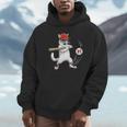 Six Seven 67 Baseball Cat Birthday Men Kids Boys Unisex Hoodie