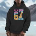 Six Seven Drip Baseball Player Number 67 Or 67th Birthday Unisex Hoodie Six Seven Drip Baseball Player Number 67 Or 67th Birthday Unisex Hoodie