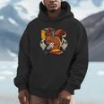 Squirrel Reading Book Cute Forest Animal Unisex Hoodie