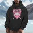 Strike Out Breast Cancer Baseball Drip For Boys Youth Unisex Hoodie Strike Out Breast Cancer Baseball Drip For Boys Youth Unisex Hoodie
