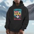 I Survived 100 Days Of School Baseball Drip Students Teacher Unisex Hoodie I Survived 100 Days Of School Baseball Drip Students Teacher Unisex Hoodie