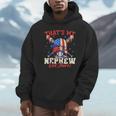 That's My Nephew Out There Baseball Cream Drip Crossed Bat Unisex Hoodie That's My Nephew Out There Baseball Cream Drip Crossed Bat Unisex Hoodie
