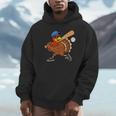 Turkey Baseball Thanksgiving Sports Humor Men Boy Kids Unisex Hoodie