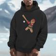 Ugly Christmas Sweater Gingerbread Baseball Toddler Kids Unisex Hoodie