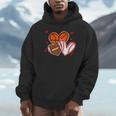 Valentines Baseball Basketball Football Heart Boy Men Unisex Hoodie Valentines Baseball Basketball Football Heart Boy Men Unisex Hoodie
