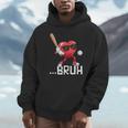 Valentines Bruh Red Heart Playing Baseball Men Boys Kids Unisex Hoodie Valentines Bruh Red Heart Playing Baseball Men Boys Kids Unisex Hoodie