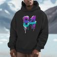 Vintage Baseball 84 Number Unisex Hoodie