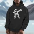 Vintage Dabbing Santa Christmas Baseball Xmas Costume Unisex Hoodie