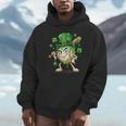 Women's St Patricks Day Baseball Leprechaun Shamrock Player Boys Kid Unisex Hoodie Women's St Patricks Day Baseball Leprechaun Shamrock Player Boys Kid Unisex Hoodie