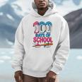 100 Days Of School Baseball Drip Bat 100th Day Of School Boy Unisex Hoodie 100 Days Of School Baseball Drip Bat 100th Day Of School Boy Unisex Hoodie