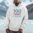 100 Days Of School Drip Ice Cream Baseball For Teacher Kids Premium Tri-Blend Unisex Hoodie 100 Days Of School Drip Ice Cream Baseball For Teacher Kids Premium Tri-Blend Unisex Hoodie
