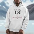 18th Birthday Party Guest Book 18 Years 2001 Unisex Hoodie