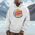 Baseball Dinger King Logo For Home Run Players And Fan Unisex Hoodie Baseball Dinger King Logo For Home Run Players And Fan Unisex Hoodie