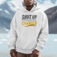 Baseball Fan Shut Up I'm Doing Game Changer Premium Tri-Blend Unisex Hoodie Baseball Fan Shut Up I'm Doing Game Changer Premium Tri-Blend Unisex Hoodie