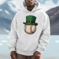 Baseball Leprechaun Hat Saint Patrick Retro Unisex Hoodie Baseball Leprechaun Hat Saint Patrick Retro Unisex Hoodie